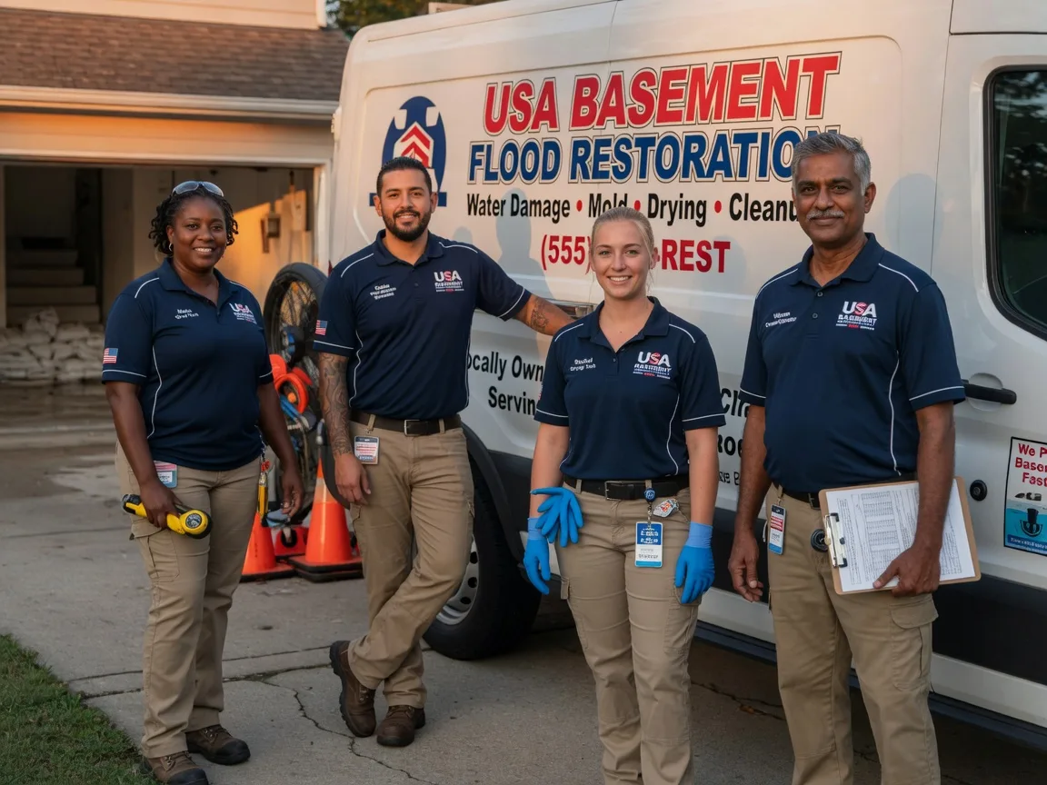 Basement Flood Cleanup company in Lansing, NC