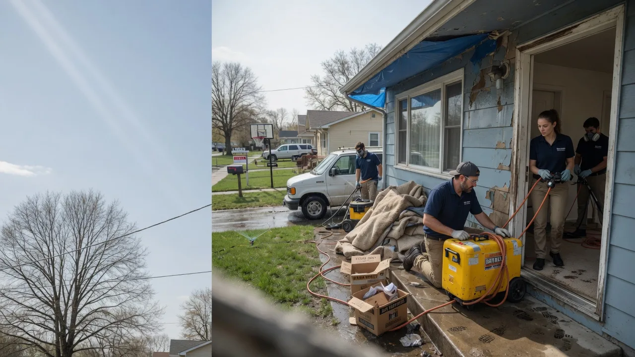 Basement Flood Cleanup in Lansing, NC near me
